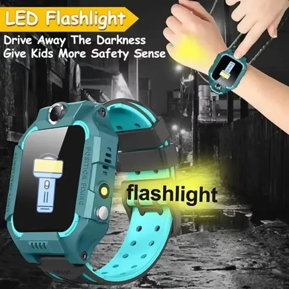 Lenovo 4G Kids Smart Watch – GPS & Health Monitor 3