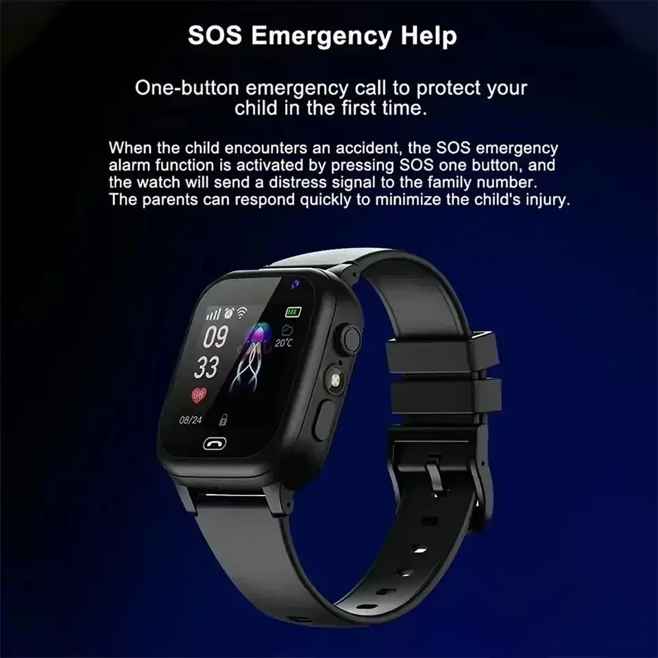 Lenovo 5G Kids Smart Watch – HD Video Call 2
