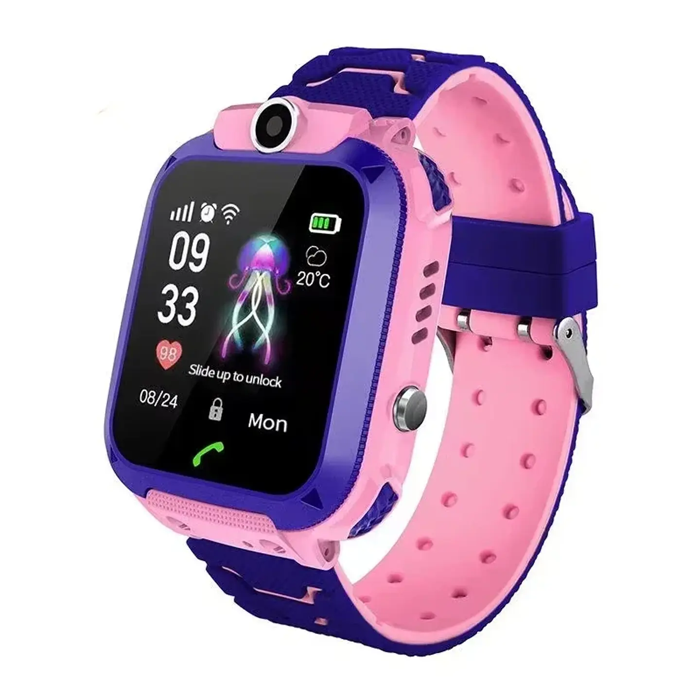 Lenovo 5G IP67 Kids Smart Watch – GPS & SOS 1