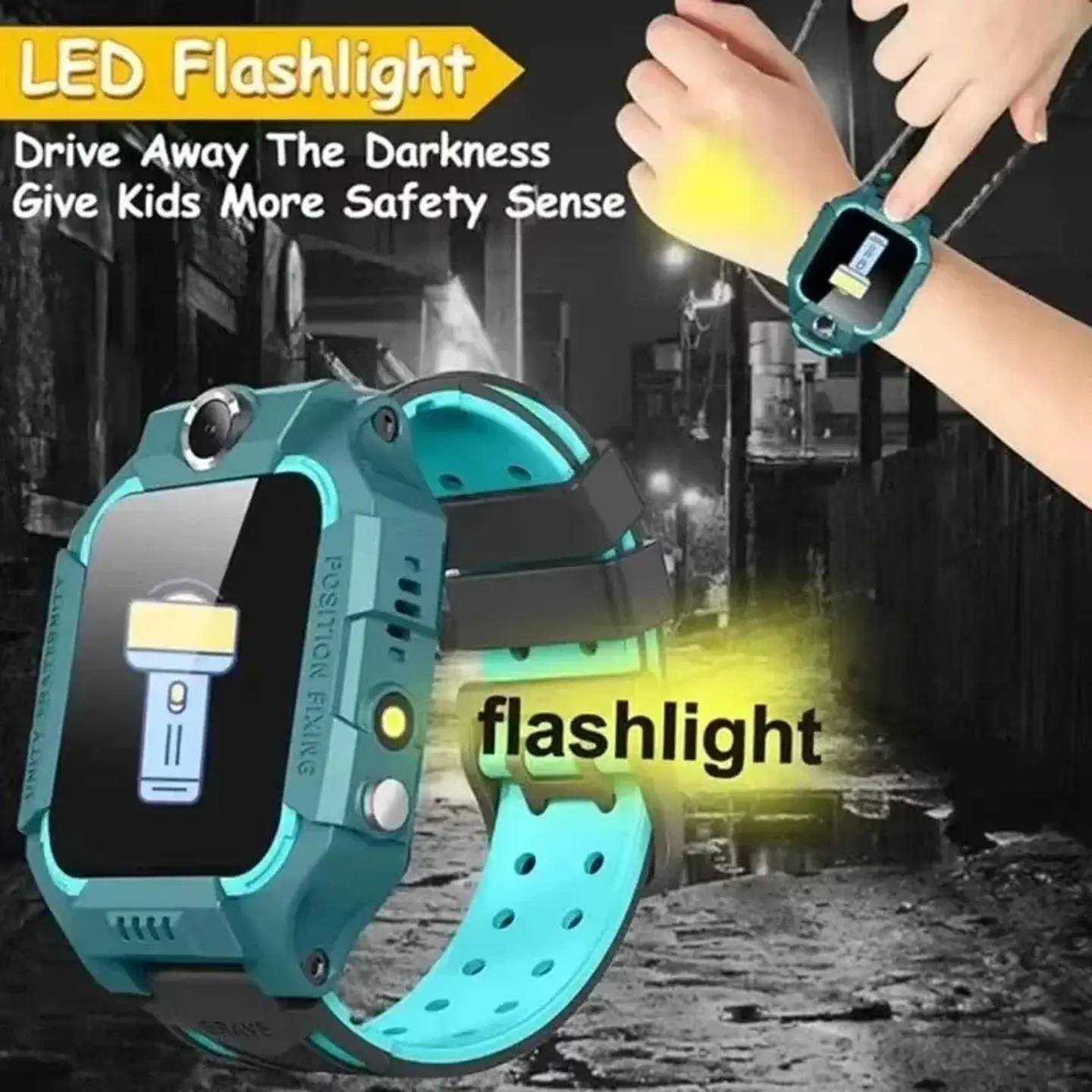Lenovo 5G Kids Smart Watch – SOS & Monitoring 4