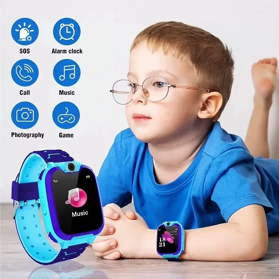 Lenovo 5G IP67 Kids Smart Watch – GPS & SOS 3