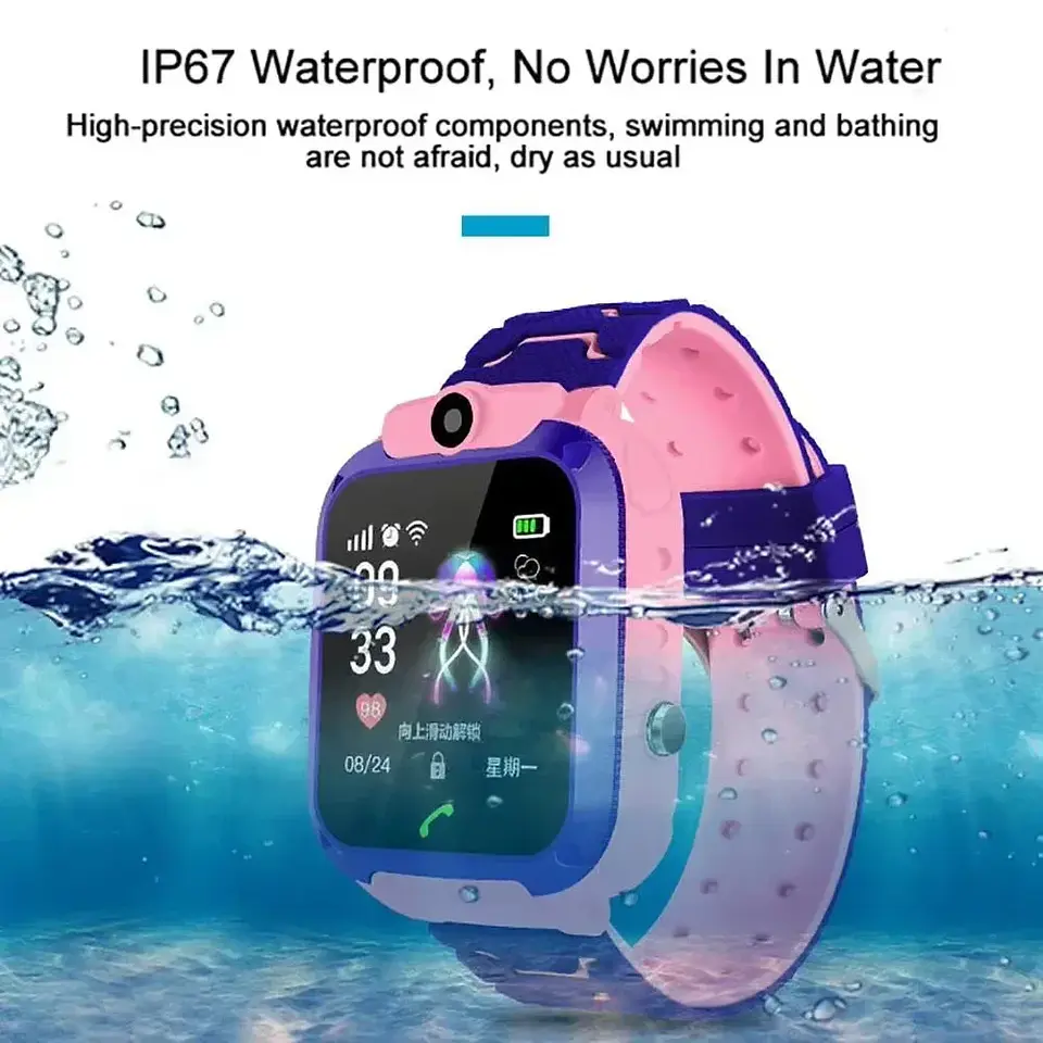 Lenovo 5G IP67 Kids Smart Watch – GPS & SOS 4