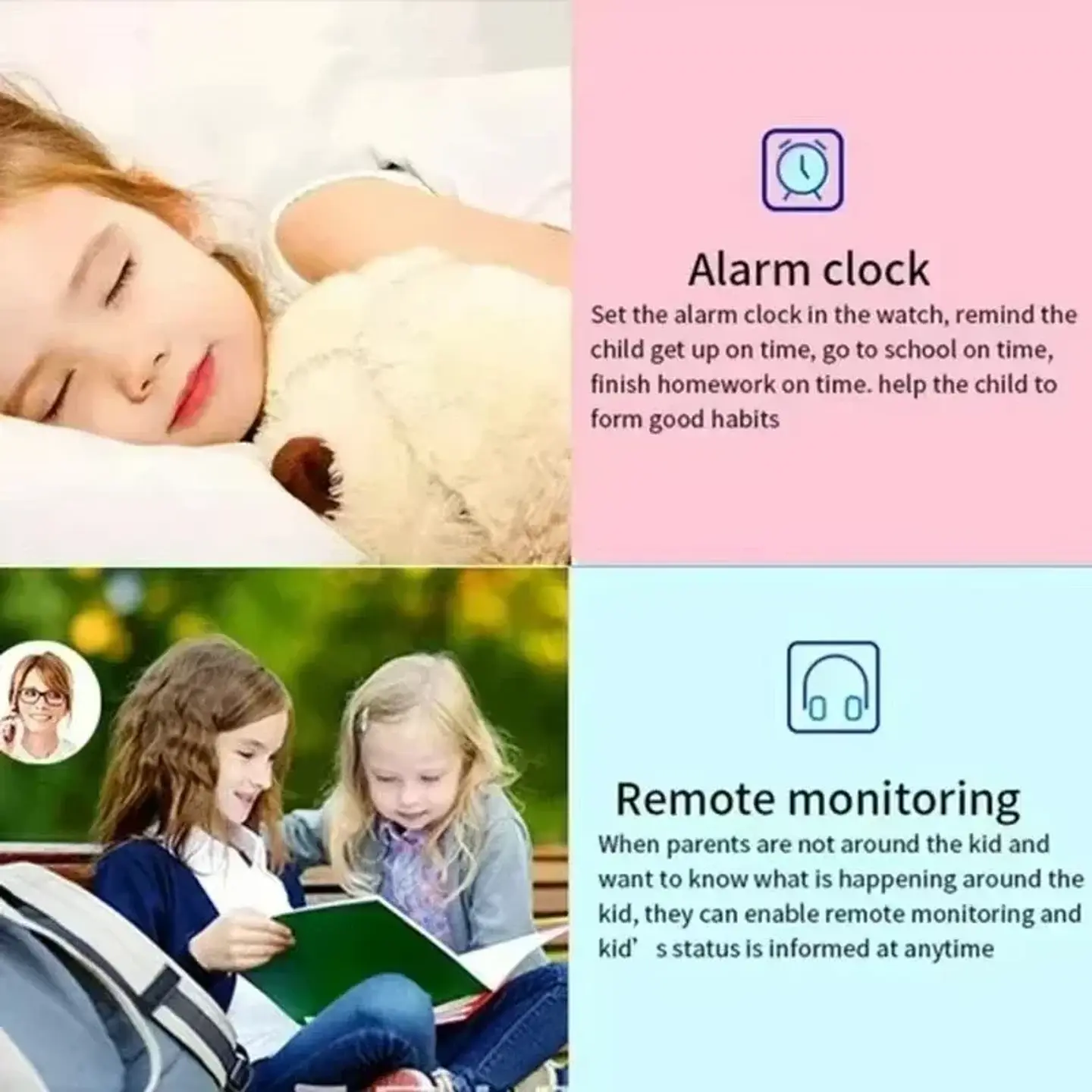 Lenovo 5G Kids Smart Watch – SOS & Monitoring 6