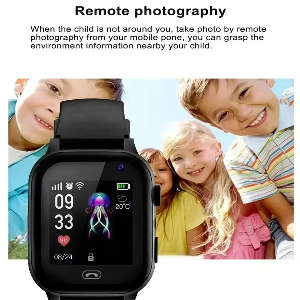 Lenovo GPS Kids Smart Watch – 4G & 13MP Camera 3