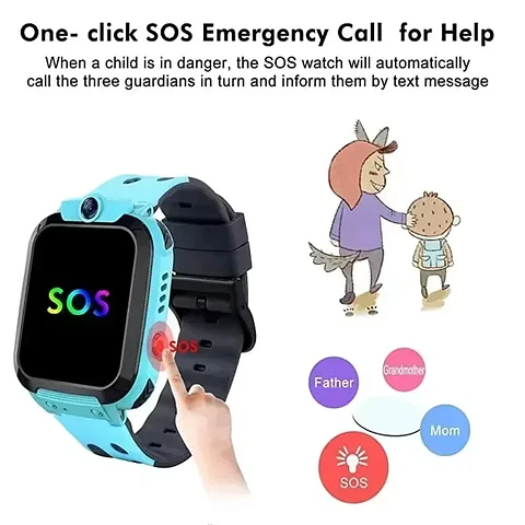 Lenovo 5G Kids Smart Watch – GPS, SOS &amp; Camera