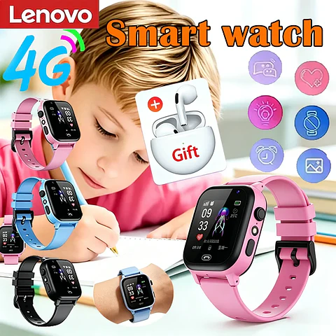 Lenovo 5G Kids Smart Watch – Video Call &amp; Health