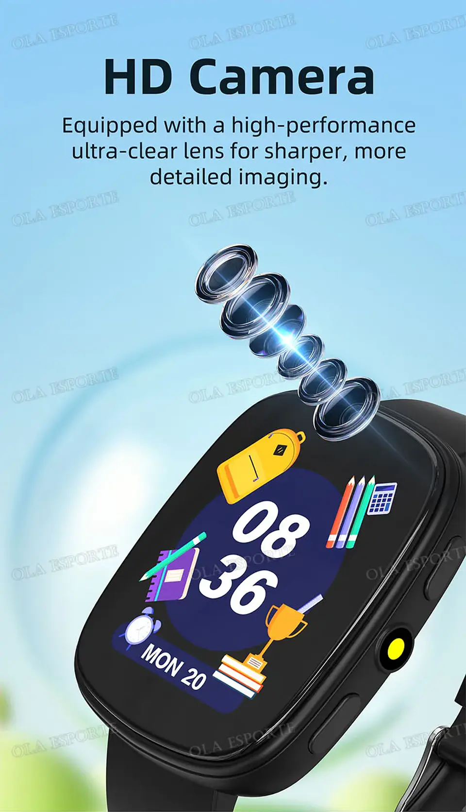 Kids Games Smart Watch – 22 Games & HD Camera 10