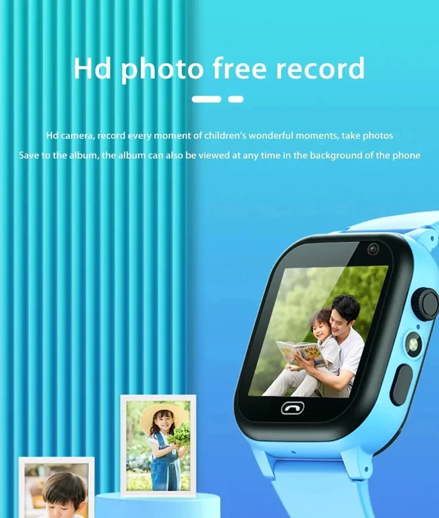 Lenovo GPS Kids Smart Watch – 4G & 13MP Camera 8