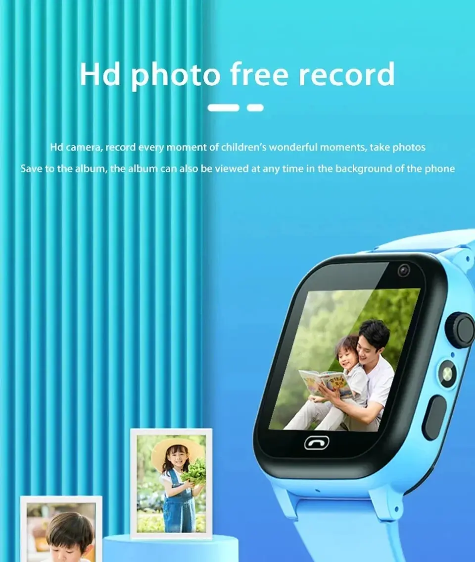 Lenovo GPS Kids Smart Watch – 4G & 13MP Camera 8