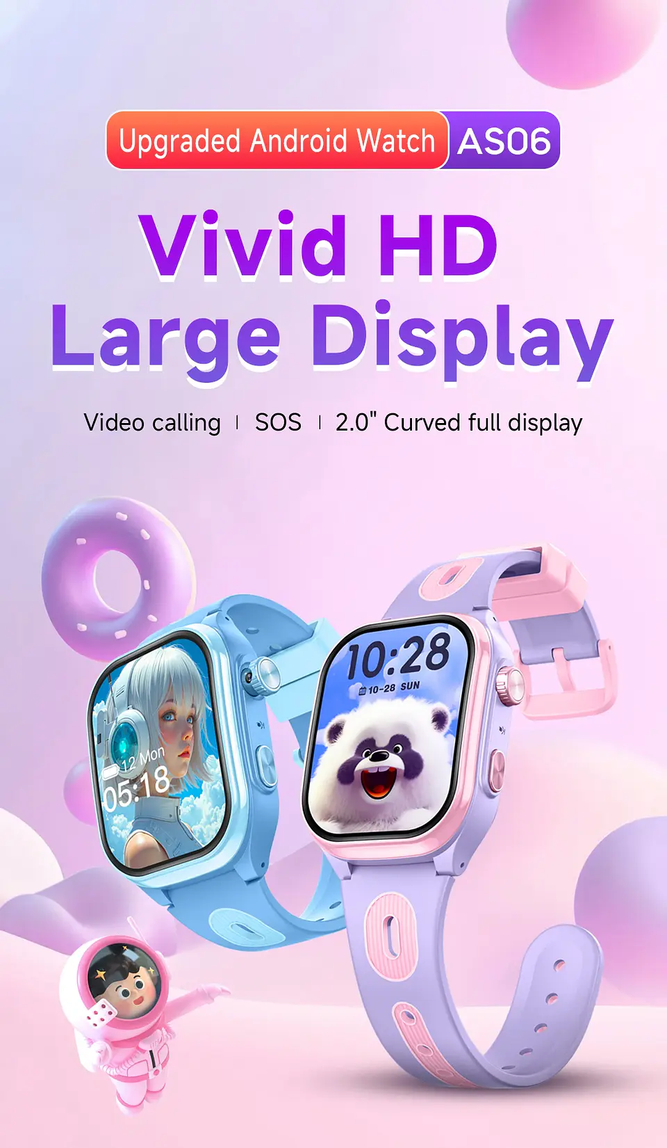 4G Kids Smart Phone Watch – GPS & Video Call 13