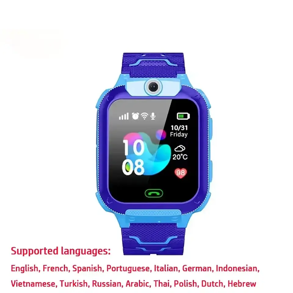 Lenovo 5G IP67 Kids Smart Watch – GPS & SOS 10