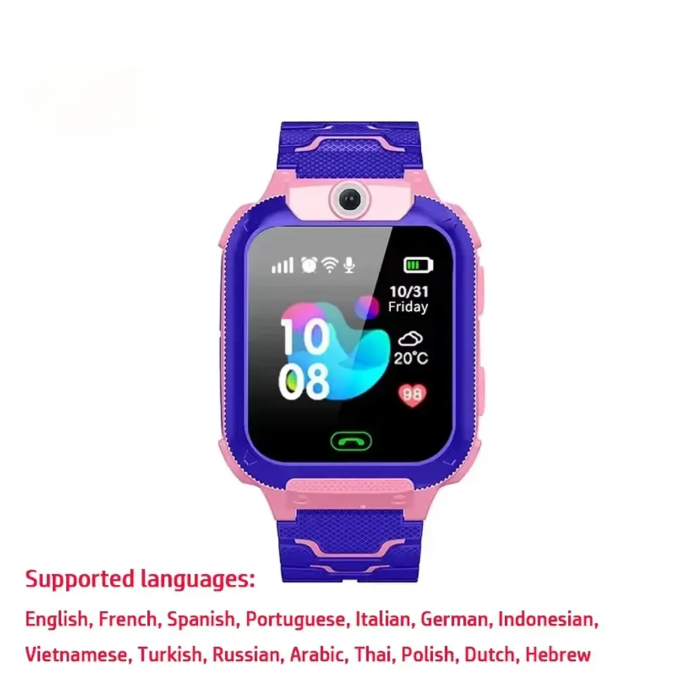 Lenovo 5G IP67 Kids Smart Watch – GPS & SOS 12