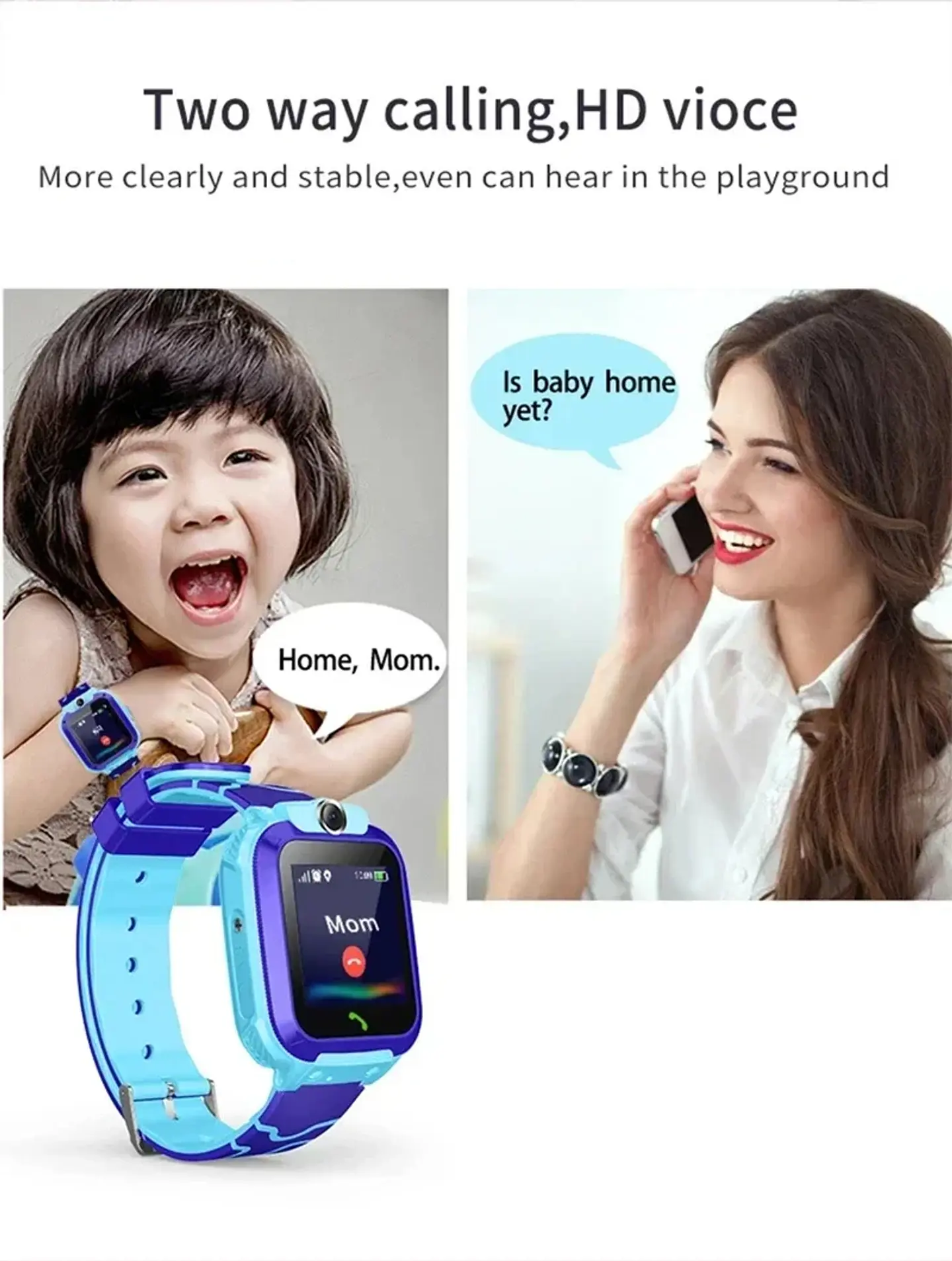Lenovo 5G IP67 Kids Smart Watch – GPS & SOS 15