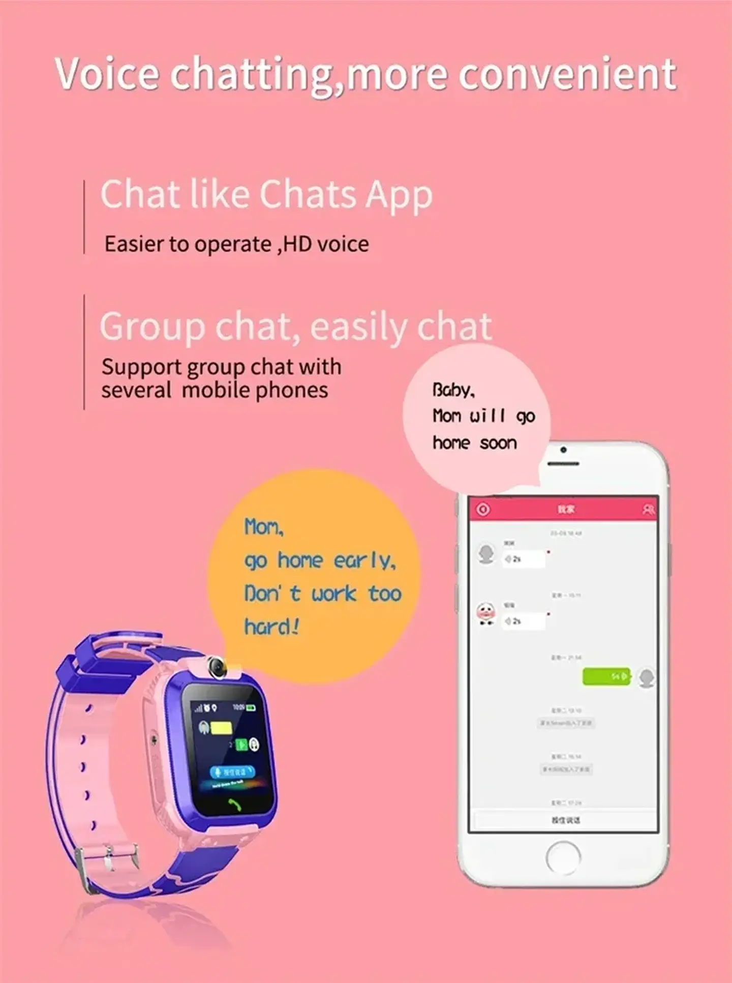 Lenovo 5G IP67 Kids Smart Watch – GPS & SOS 16