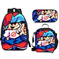 Rhythm Game Backpack Set – Pencil Case Included - thumbnail 3