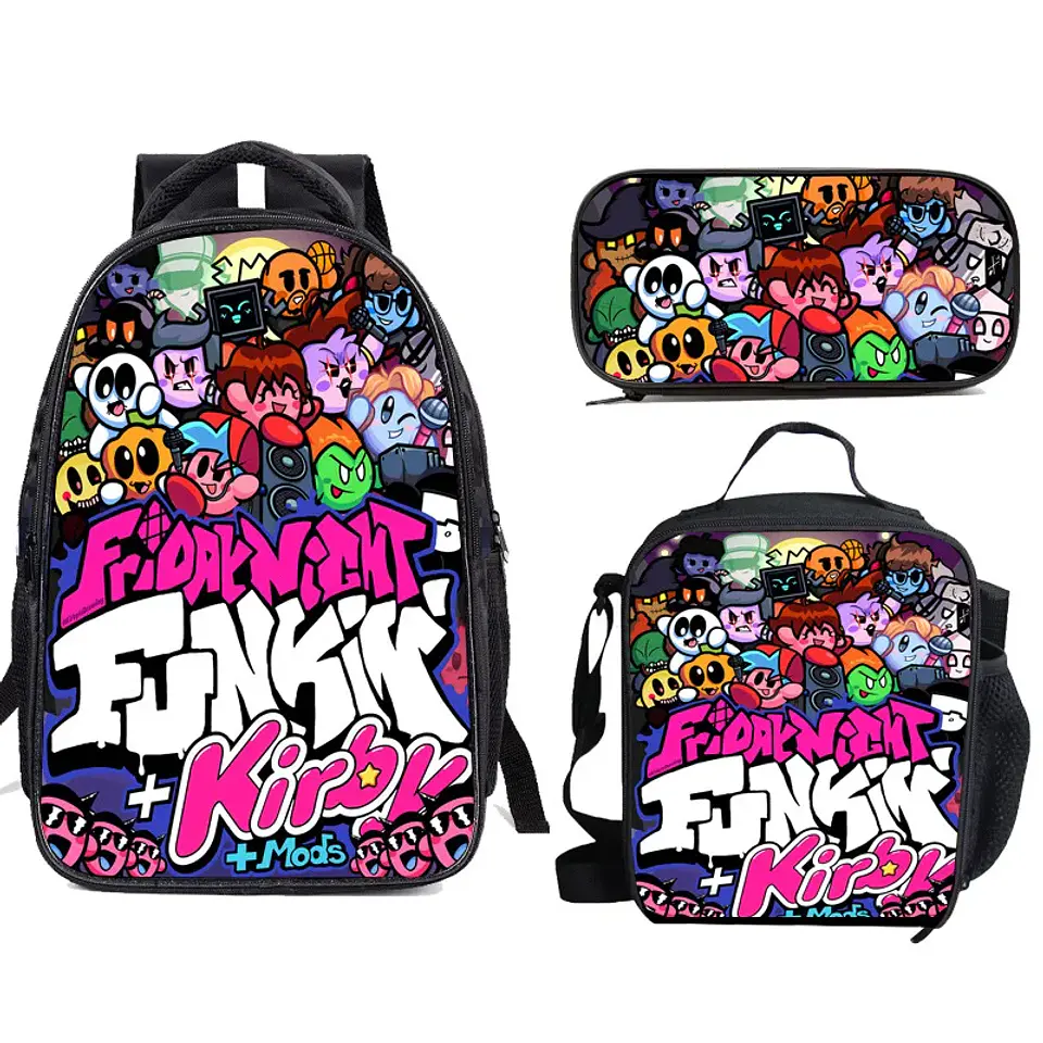 Rhythm Game Backpack Set – Pencil Case Included 4