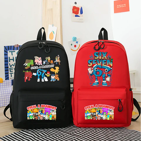 Anime Print Backpack – Rabbit Ear Design