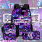Gamer School Backpack Set – Lunch Bag & Pencil Case - thumbnail 1