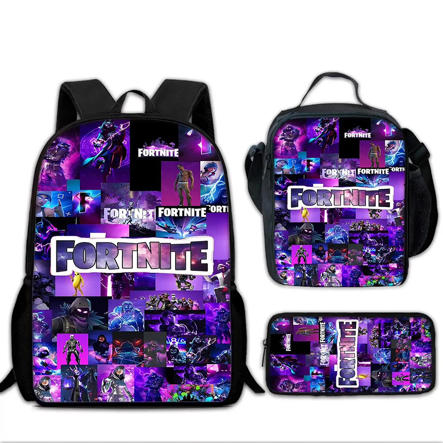 Gamer School Backpack Set – Lunch Bag & Pencil Case 2