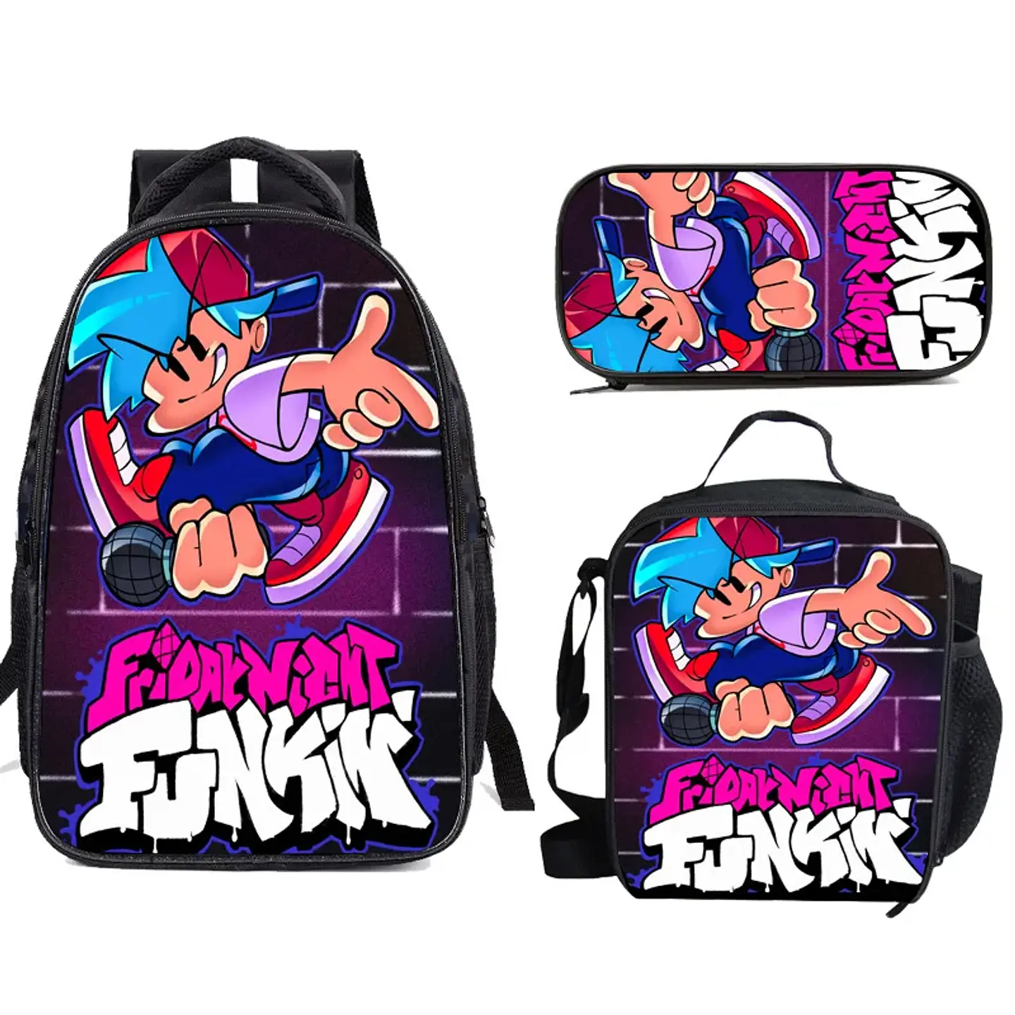 Rhythm Game Backpack Set – Pencil Case Included 6