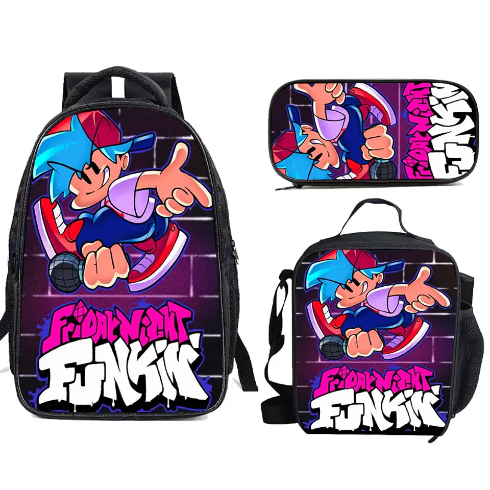 Rhythm Game Backpack Set – Pencil Case Included 6