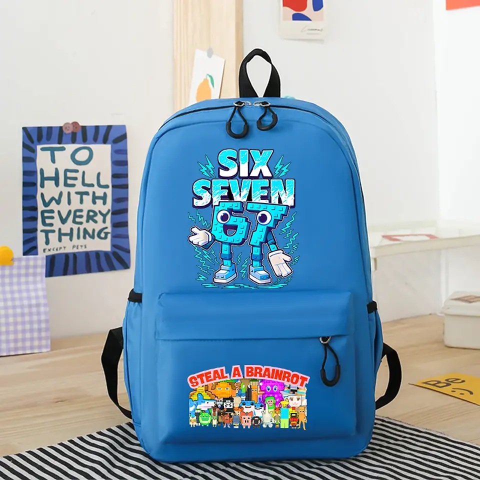 Anime Print Backpack – Rabbit Ear Design 3