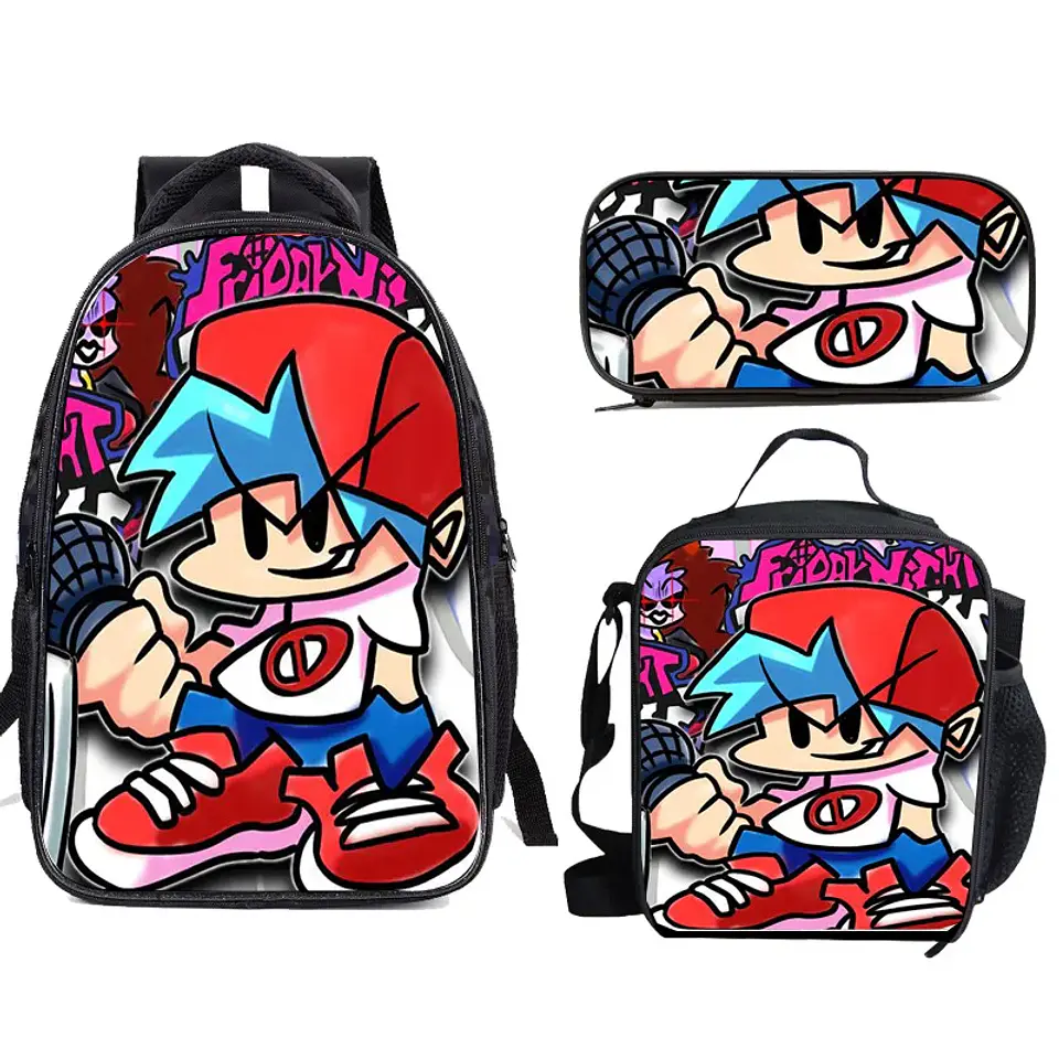 Rhythm Game Backpack Set – Pencil Case Included 7