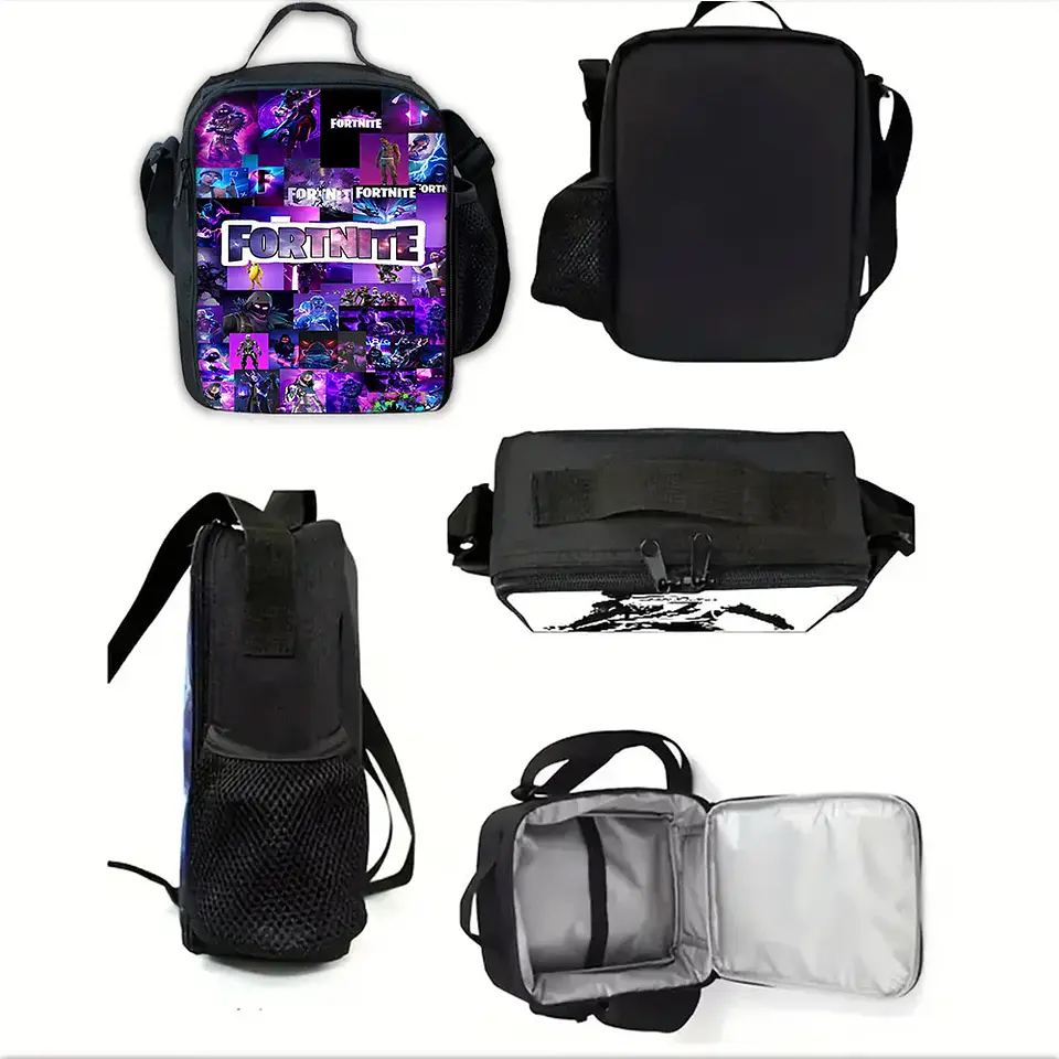 Gamer School Backpack Set – Lunch Bag & Pencil Case 5