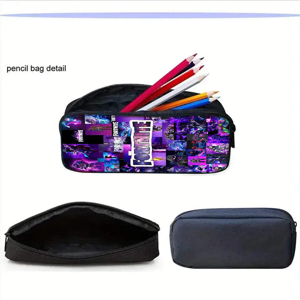 Gamer School Backpack Set – Lunch Bag & Pencil Case 6