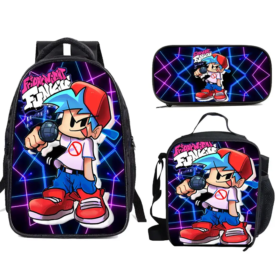 Rhythm Game Backpack Set – Pencil Case Included 8