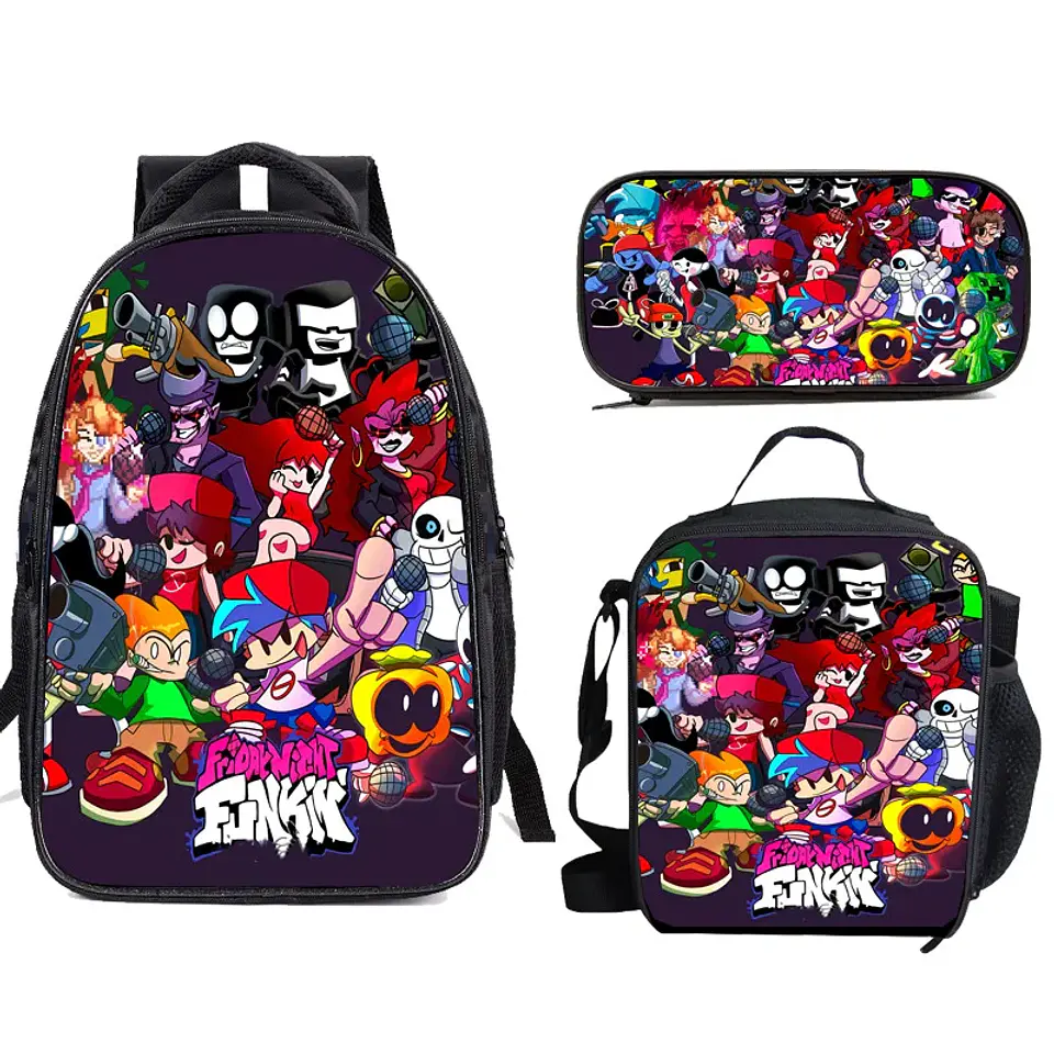 Rhythm Game Backpack Set – Pencil Case Included 9