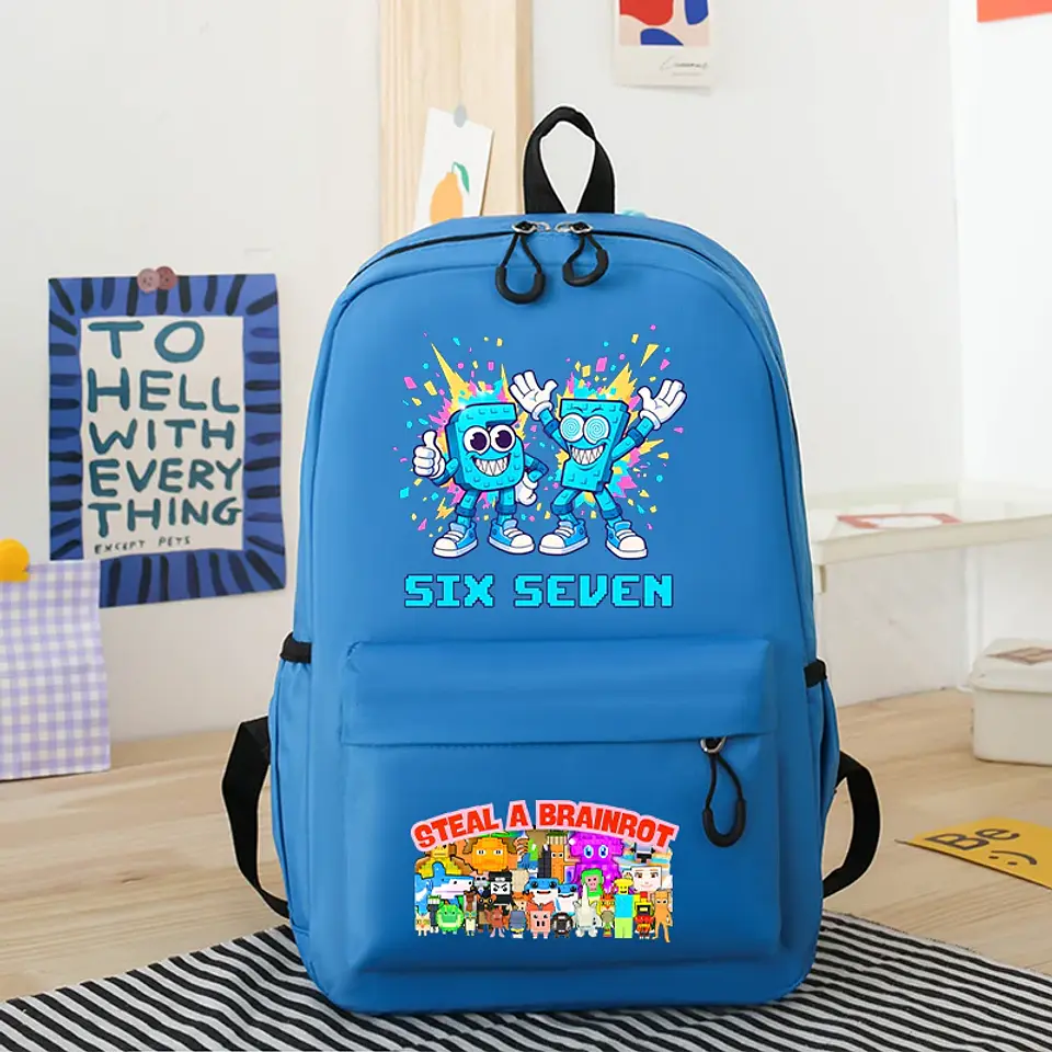 Anime Print Backpack – Rabbit Ear Design 5