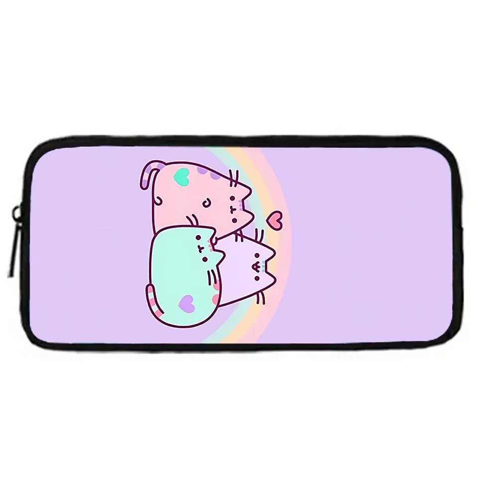 Kawaii Cat School Backpack Set – Lunch Bag & Pencil 8