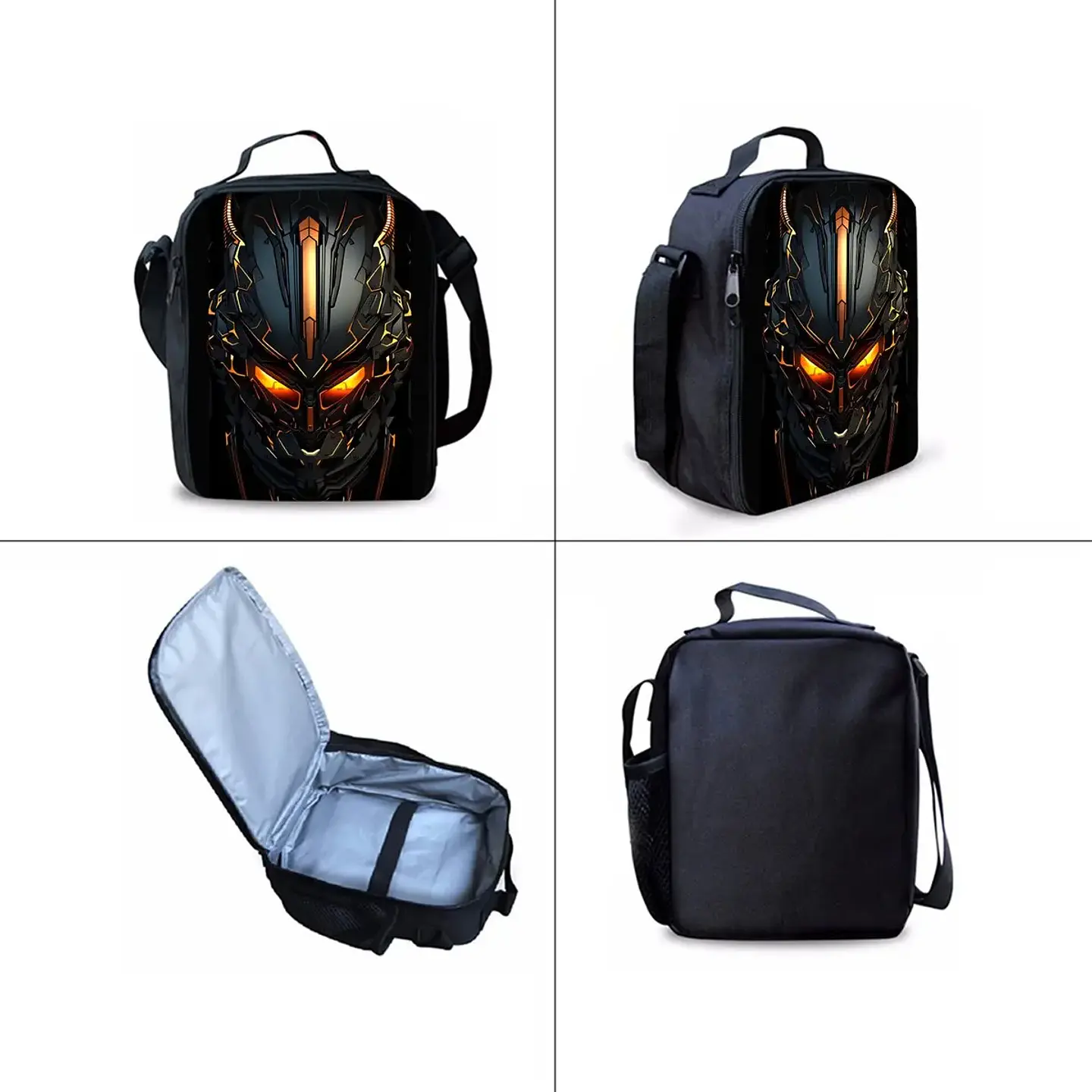 Robot Print Backpack Set – Waterproof 3pcs 5