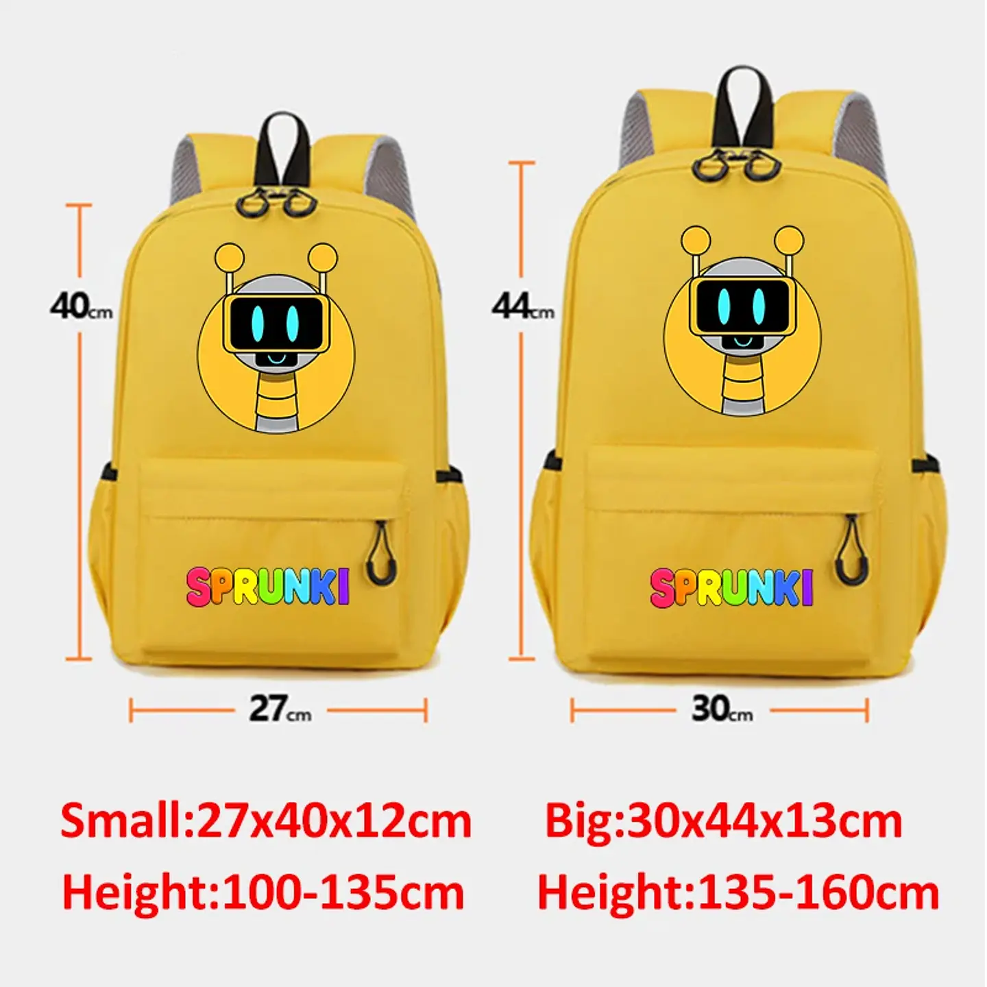 Gaming Figure Print Backpack – Trend Design 3