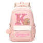 Capybara Letter Backpack – Cute Girls Design - thumbnail 3
