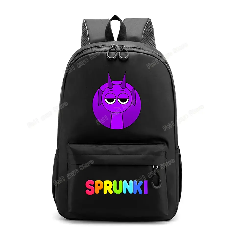 Gaming Figure Print Backpack – Trend Design 5