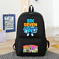 Anime Print Backpack – Rabbit Ear Design - thumbnail 9