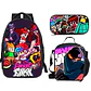 Rhythm Game Backpack Set – Pencil Case Included - thumbnail 12
