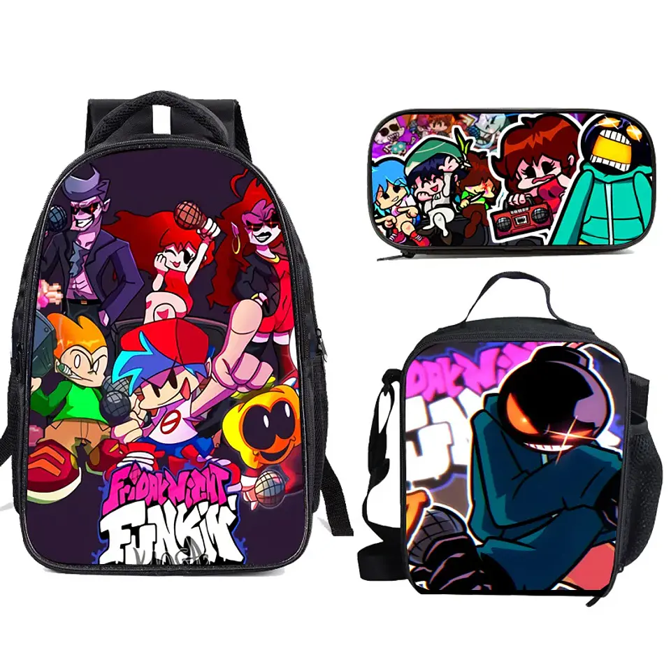 Rhythm Game Backpack Set – Pencil Case Included 12