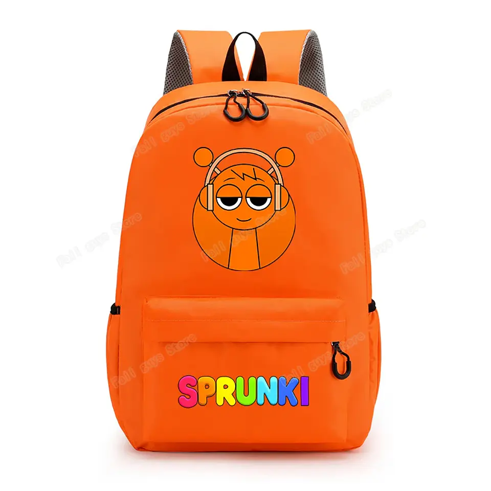 Gaming Figure Print Backpack – Trend Design 7