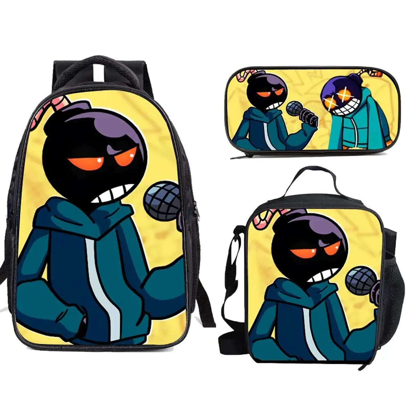 Rhythm Game Backpack Set – Pencil Case Included 13