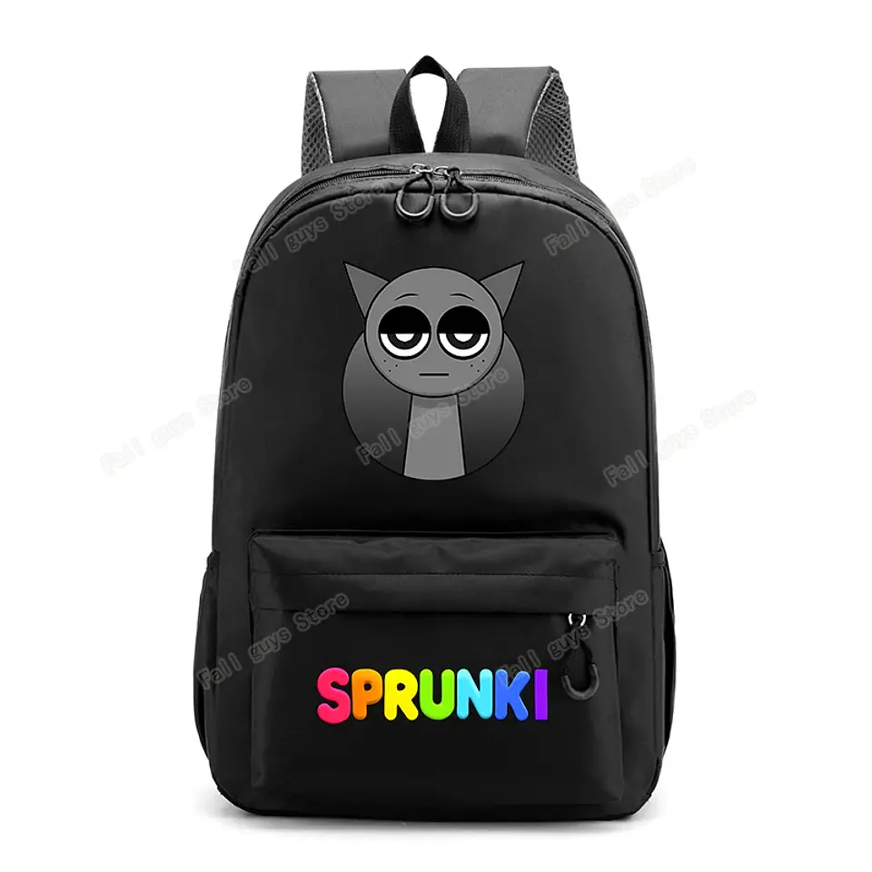 Gaming Figure Print Backpack – Trend Design 8