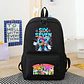 Anime Print Backpack – Rabbit Ear Design - thumbnail 13