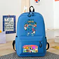Anime Print Backpack – Rabbit Ear Design - thumbnail 14