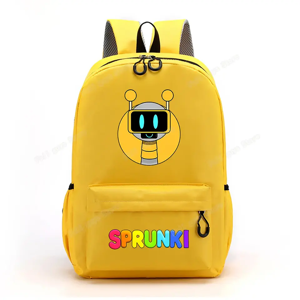 Gaming Figure Print Backpack – Trend Design 11