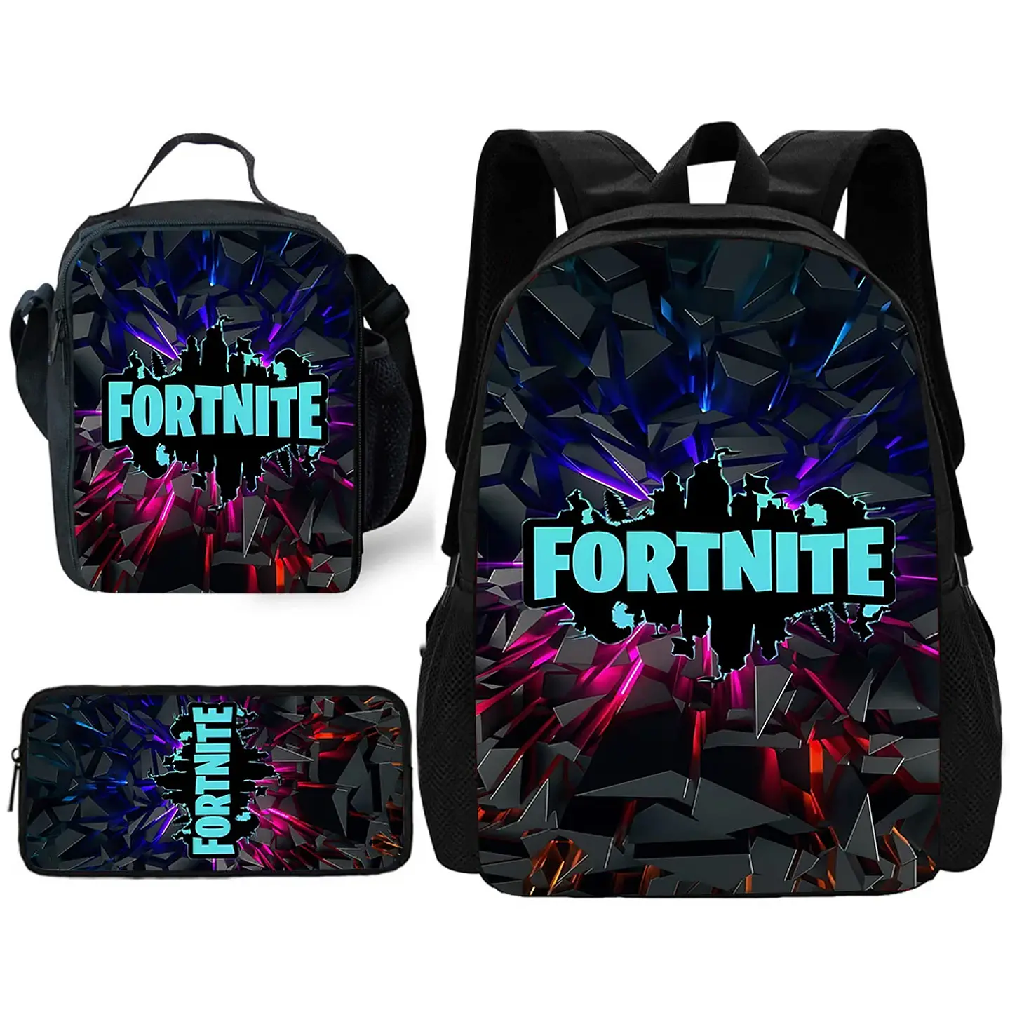 Gamer School Backpack Set – Lunch Bag & Pencil Case 16