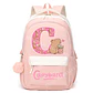 Capybara Letter Backpack – Cute Girls Design - thumbnail 13