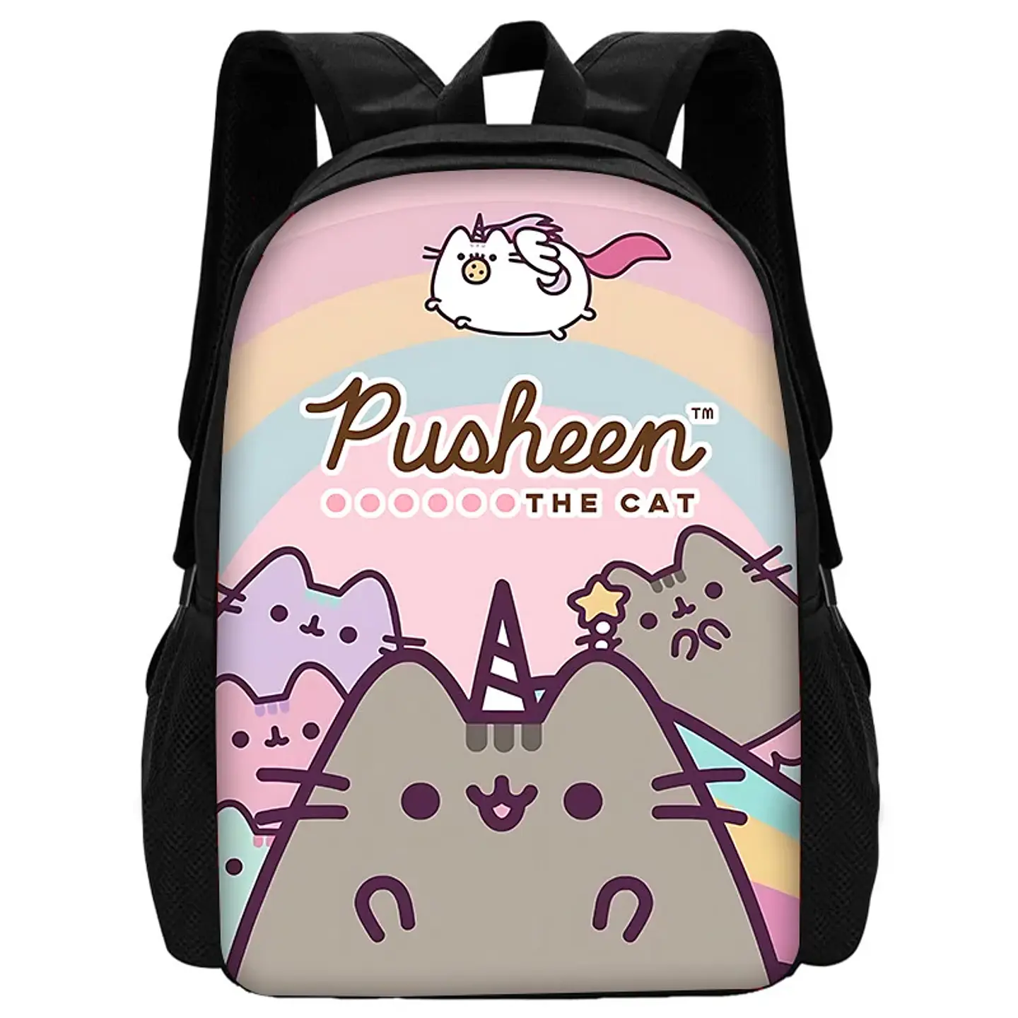 Kawaii Cat School Backpack Set – Lunch Bag & Pencil 18