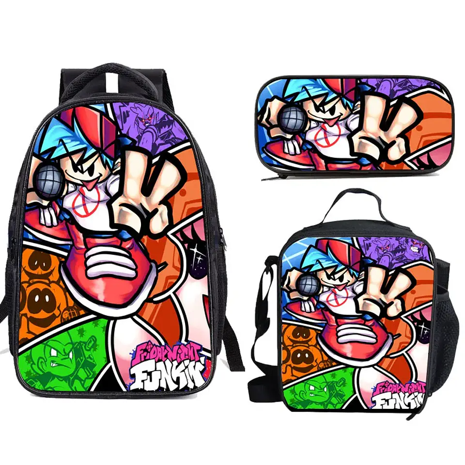 Rhythm Game Backpack Set – Pencil Case Included 21